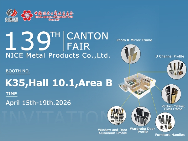 One-Stop Furniture Aluminum Profile Solutions — Meet Us at Canton Fair