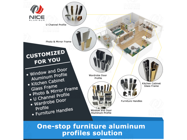 Custom Furniture Aluminum Manufacturer With Complete Custom Furniture Aluminum Profiles Service