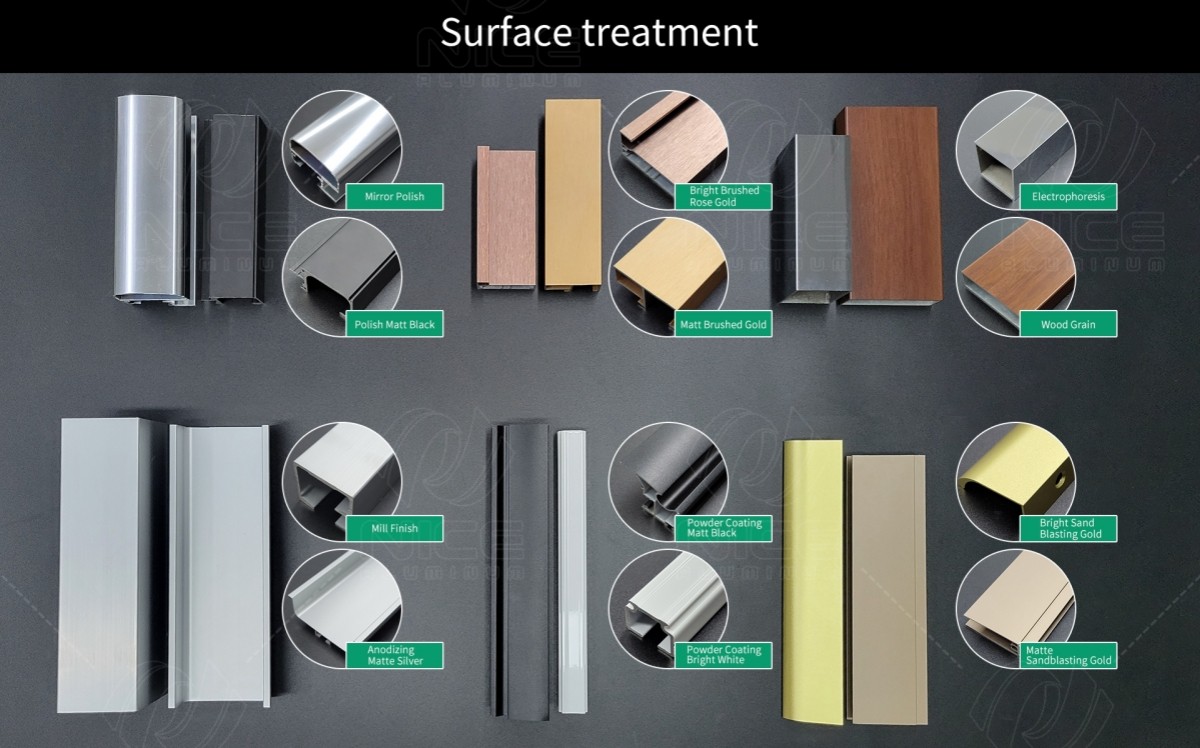 Anodized aluminum profile vs powder coated aluminum profile for furniture manufacturing