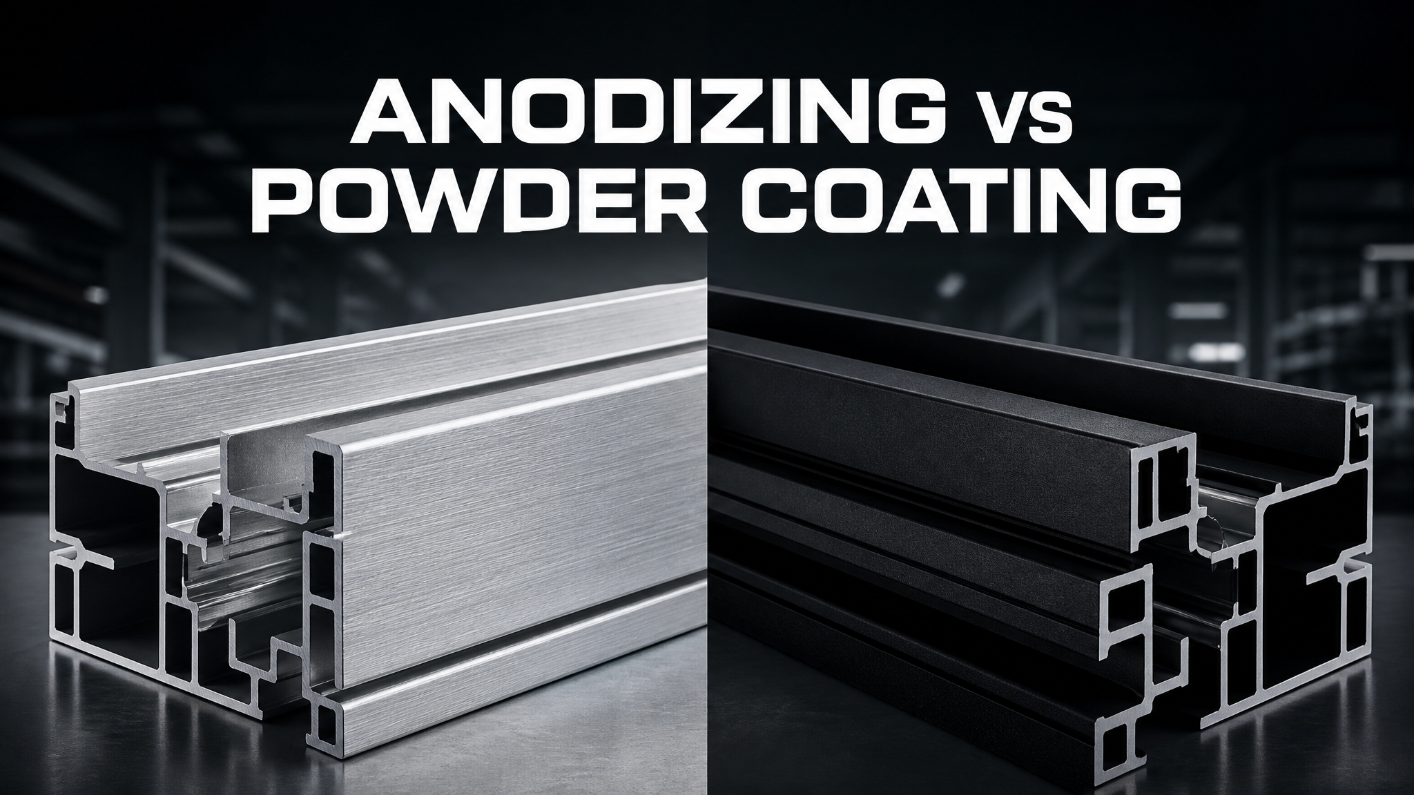 Anodizing vs Powder Coating