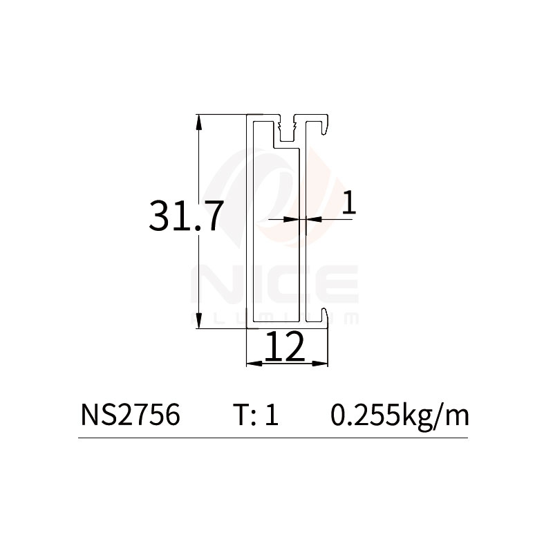 NICE NS2756 Clothing Rods