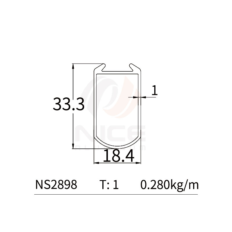 NICE NS2898 Clothing Rods