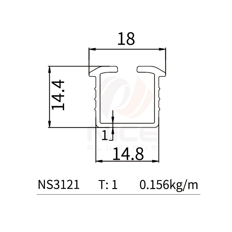 NICE NS3121 Clothing Rods