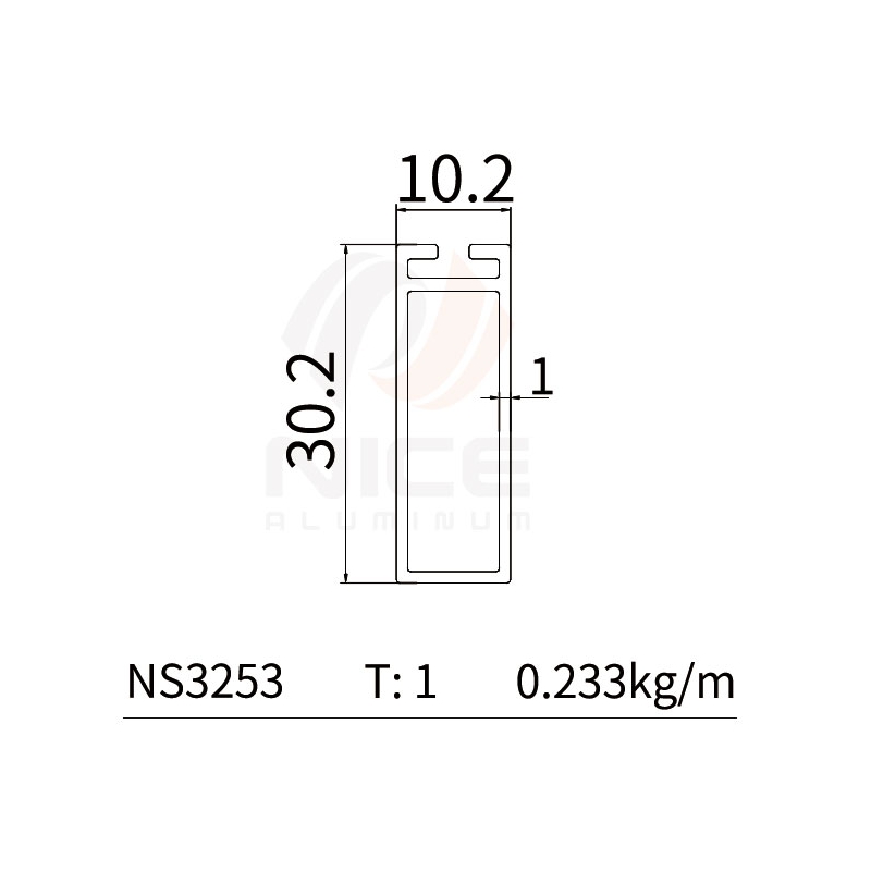 NICE NS3253 Clothing Rods