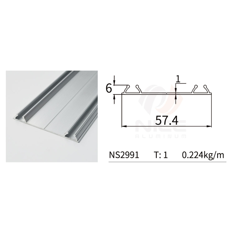 NICE NS2991 Wardrobe Door Profile 2 System