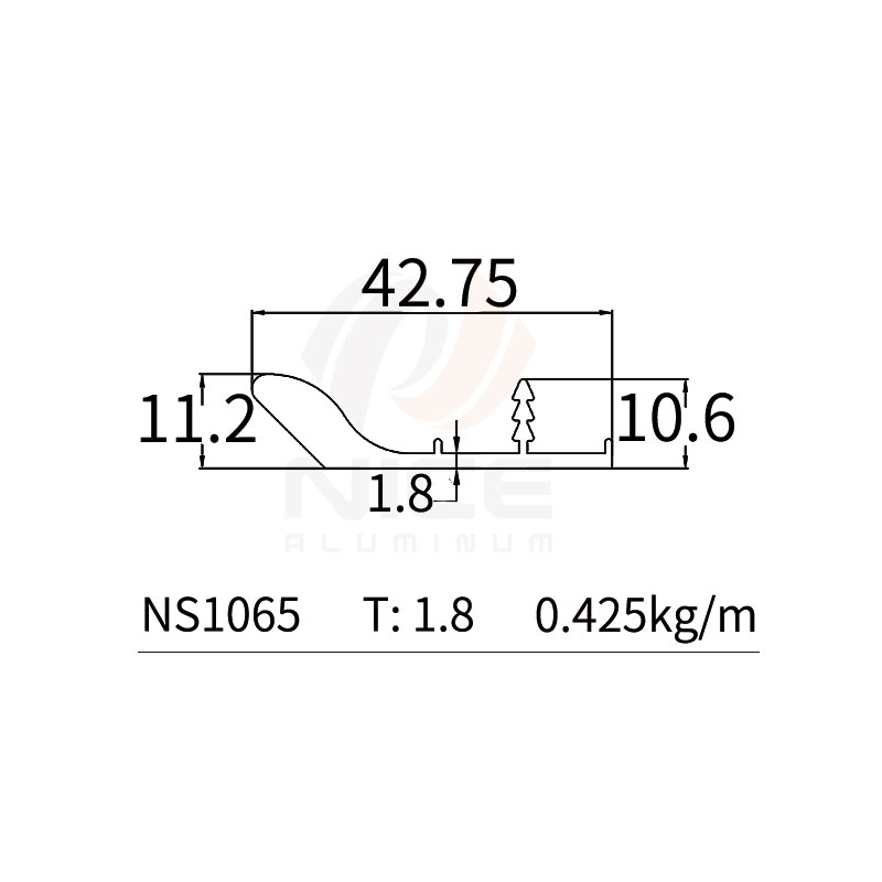 NICE NS1065 L Profile