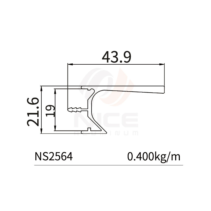 NICE NS2564 L Profile