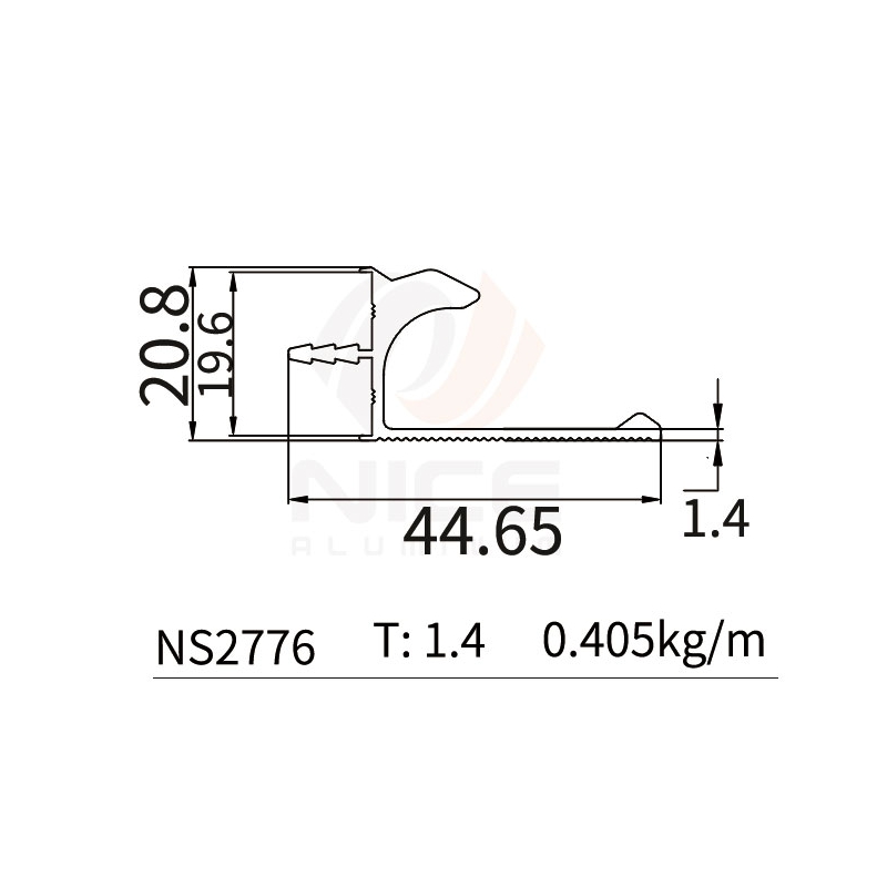NICE NS2776 L Profile