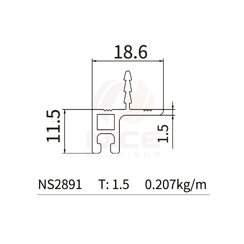 NICE NS2891 L Profile