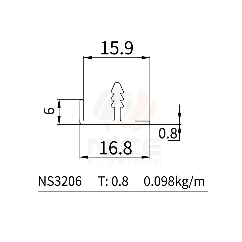 NICE NS3206 L Profile