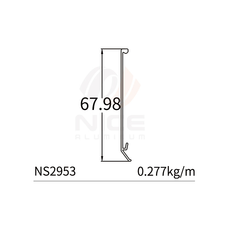 NICE NS2953 Skirting Board