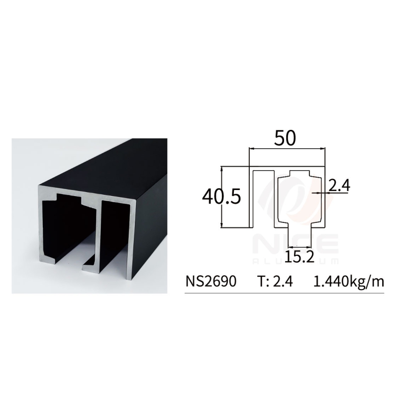 NICE NS2690 Sliding Door Track