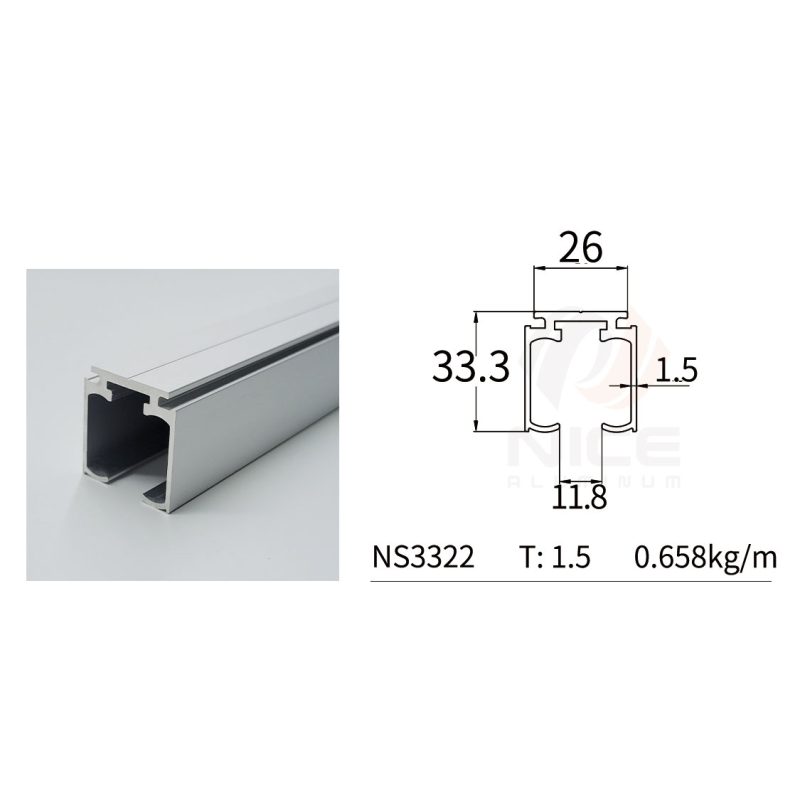 NICE NS3322 Sliding Door Track