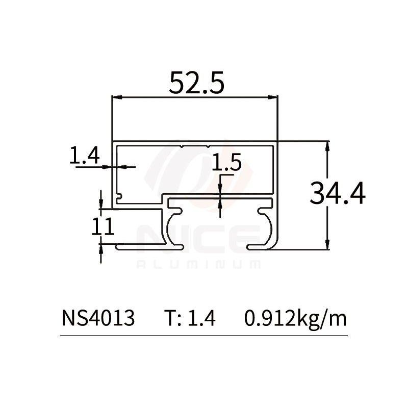 NICE NS4013 U Profile